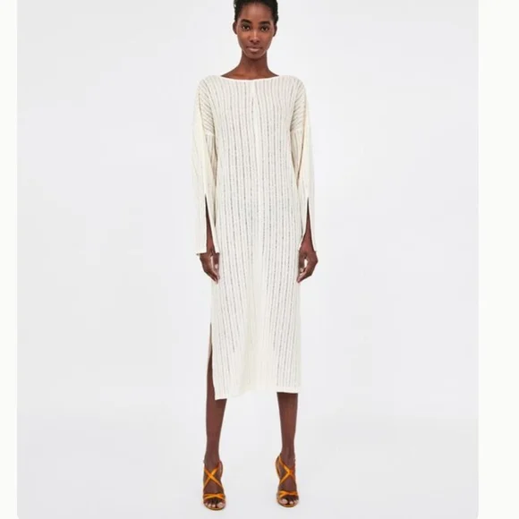 Zara Collection Sheer
Rustic Long Tunic Dress small - Picture 1 of 14